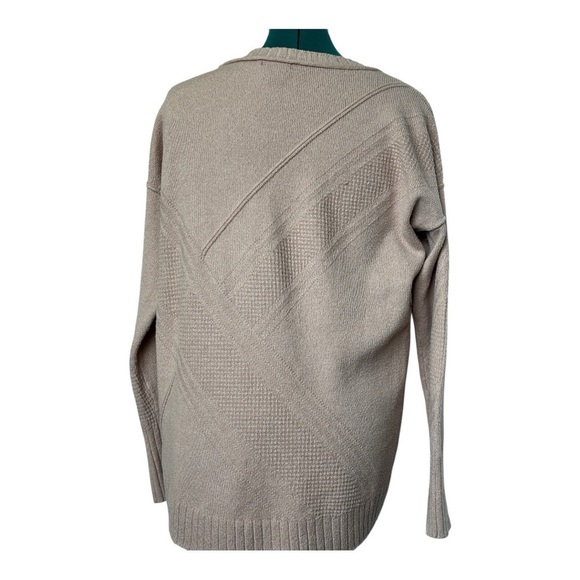 Calvin Klein Jeans Women's Blush Pink Sweater XL Crew Neck Raglan Sleeve - Picture 3 of 6